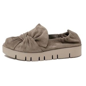 Kennel & Schmenger Pia X Suede Bow Loafer Sneaker Size 6.5 Taupe